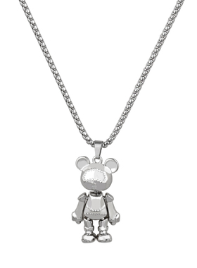 四肢可活动小熊毛衣链男女潮