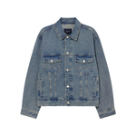 COVERNAT韩国外套韩系复古水洗牛仔上衣薄款开衫夹克外套时尚百搭