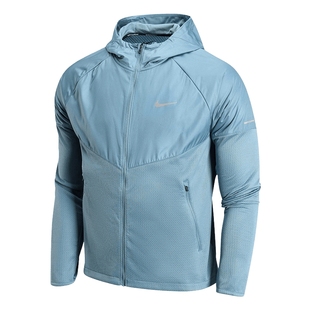NIKE耐克男子薄款款防泼水跑步夹克冬季外套梭织夹克 FZ1112-006