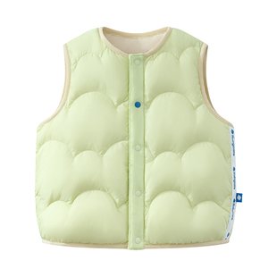 babycare儿童羽绒马甲女童男童保暖背心宝宝轻暖A类背心秋冬外穿