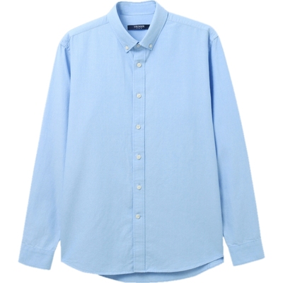 【牛津纺】D系雅戈尔衬衫秋冬休闲火山岩发热外穿长袖保暖衬衫