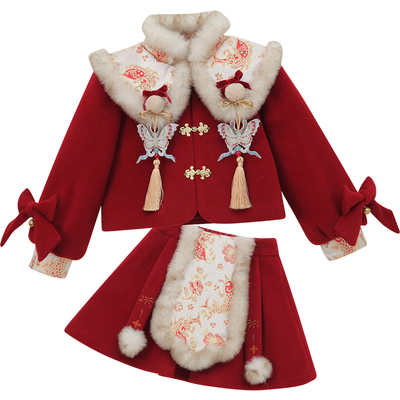 【喜气洋洋过大年】唐装拜年服