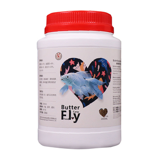 红鹿蝴蝶鲤专用鱼饲料高蛋白增色鱼食龙凤锦鲤小颗粒下沉上浮鱼粮