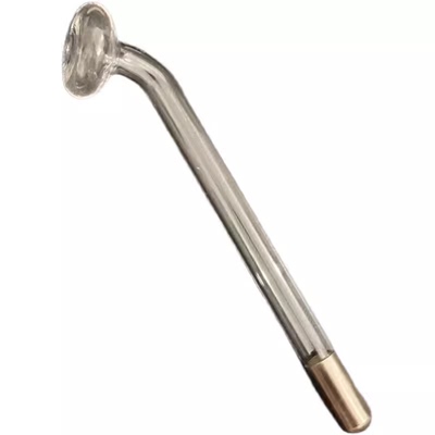 高周波电疗仪臭氧红光玻璃管脸部电疗棒美容仪电疗梳配件器蘑菇形