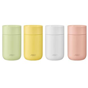 爱仕达保温杯316L不锈钢简约学生男女便携水杯口袋杯随行泡茶杯子