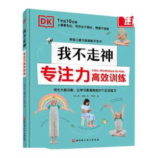 DK我不走神 专注力高效训练儿童专注力训练全书 孩子写作业总是边写边玩 孩子上课总是走神怎么办 提高注意力训练方法书籍