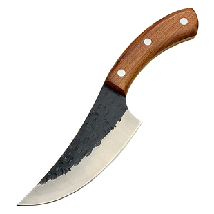 剔骨刀分割刀杀鱼刀屠夫专用剃骨刀杀猪卖肉刀德国进口弯刀正品