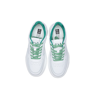 卓诗尼男鞋秋季新款经典百搭透气板鞋厚底增高男士休闲小白鞋