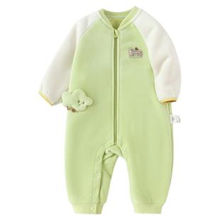 巴拉巴拉童装宝宝连体衣新生婴儿衣服哈衣2026新款儿童冬装加绒萌