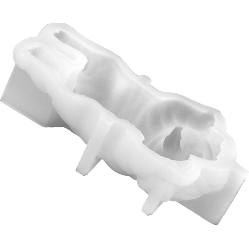 网红同款3D立体沙皮狗脏脏狗慕斯巧克力冰淇凌铂金食品级硅胶模具