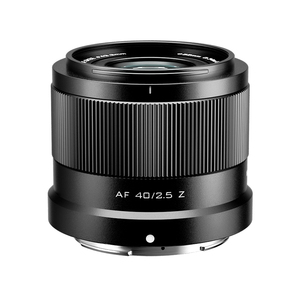 唯卓仕40mm F2.5 FE/Z卡口全画幅微单相机自动对焦大光圈人文镜头