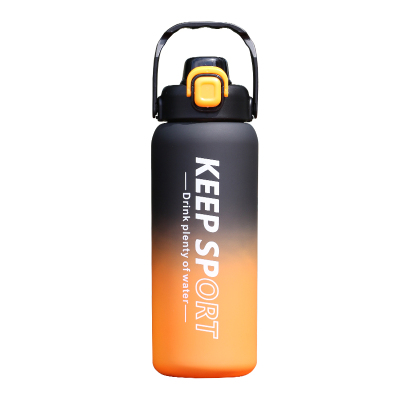 大容量可拆吸管运动水杯