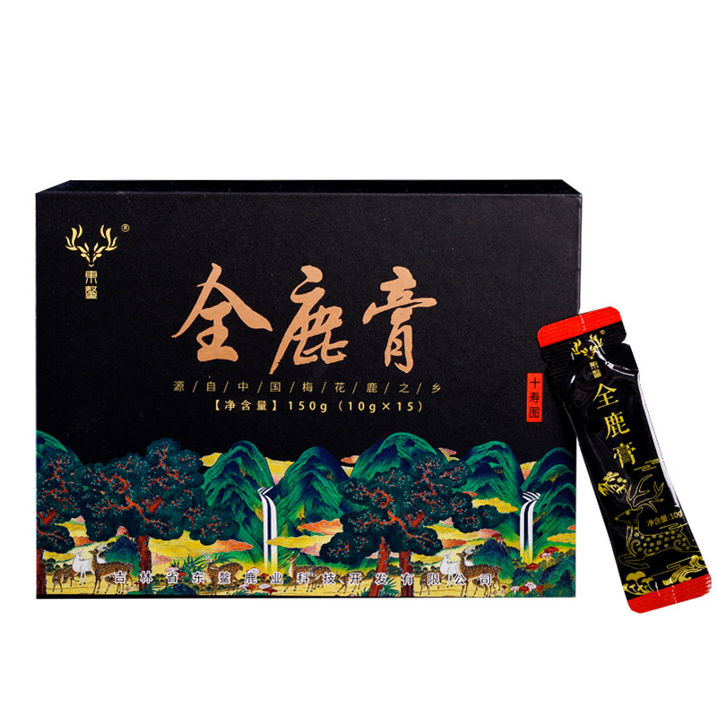 东鳌全鹿膏150g正品4盒一周期
