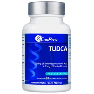 直邮 加拿大 Canprev牛磺熊去氧胆酸含胆碱TUDCA 消化健康60粒