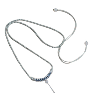 纯手工编绳玉佩项链绳桃花结翡翠吊坠挂绳黄金锁骨链平安扣项链绳