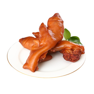 喜旺脱骨有肉大猪蹄230g*2袋去大骨卤味熟食年货即食猪脚酱猪蹄