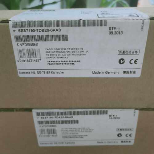 议价6ES7193-7DB20-0AA0西门子全新原装终端模块7DA20/7DB20-0AA0