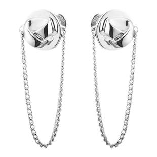 【经典银版 售完不补】papi酱同款OINICIO初印襁褓系列纯银耳钉链