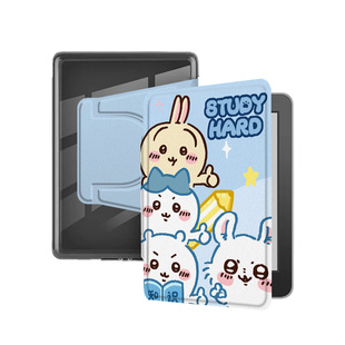 适用Kindle磁吸分离Paperwhite乌萨奇电纸书kpw1小八2可爱3透明壳4卡通5第11女12代658青春版958电子书保护套