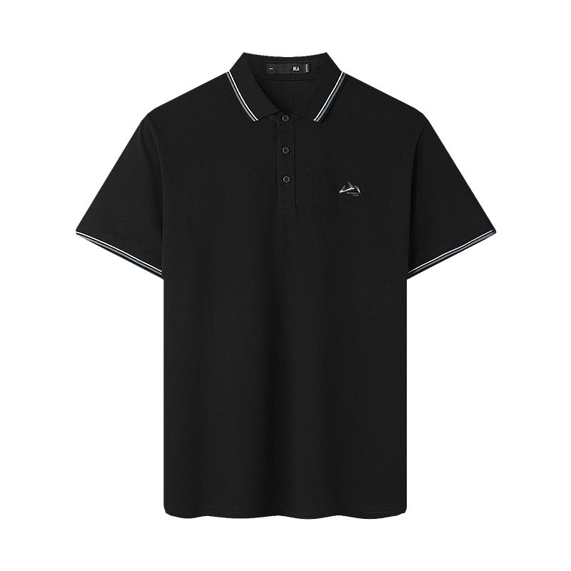HLA/海澜之家山不在高系列短袖POLO衫2026春夏新凉感透气上衣男