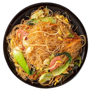 广东东莞风味米粉干货批发细炒粉新竹粉丝官方旗舰店专用毛重整箱