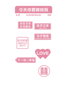 婚礼婚房订婚结婚现场布置