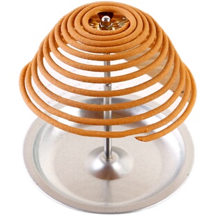 可伸缩不锈钢盘香支架檀香盘香托香座熏香炉塔香香插点香器蚊香盘