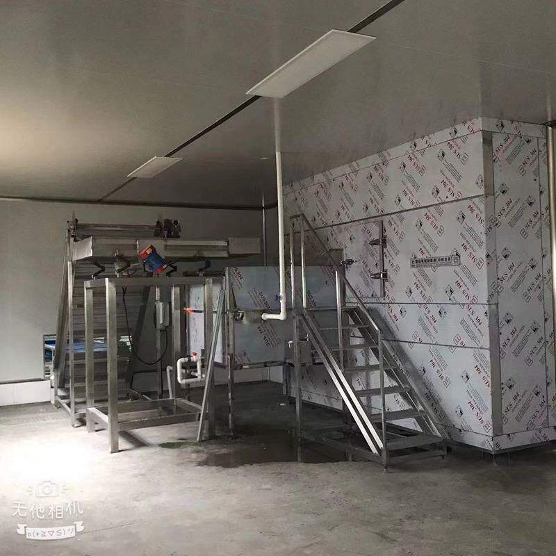 蔬菜丁 玉米粒速冻设备 流态式速冻机 食品加工冷冻设备 山东臻迈