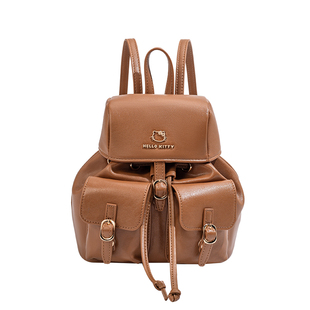 HelloKitty凯蒂猫迷你双肩包女复古翻盖小书包轻奢高级感通勤背包