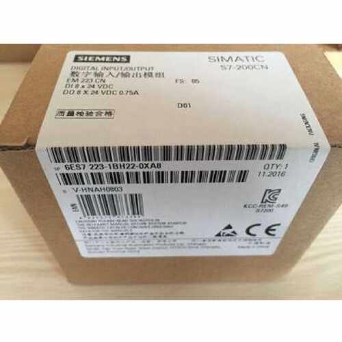 议价6ES72231BH220XA8西门子原装 EM223CN PLC模块6ES7223-1BH22-