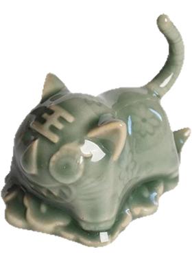 VIANNA精致小老虎茶宠瓷装饰摆件