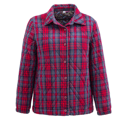 中老年女装纯棉夹棉外套