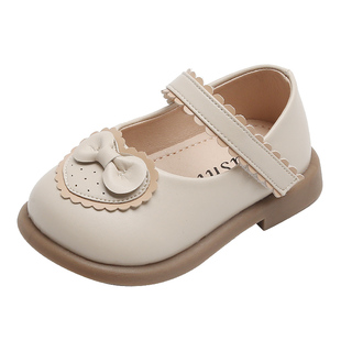 学步鞋女宝宝鞋子单鞋春秋女童小皮鞋软底婴儿公主鞋1到3岁婴儿鞋