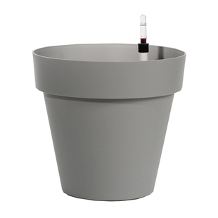 北欧花盆ins现代简约大号霍伦盆树脂客厅阳台落地自吸水塑料花盆