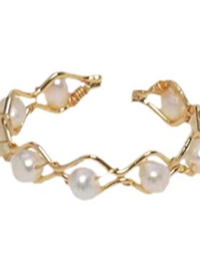 编织可叠戴戒指小众气质