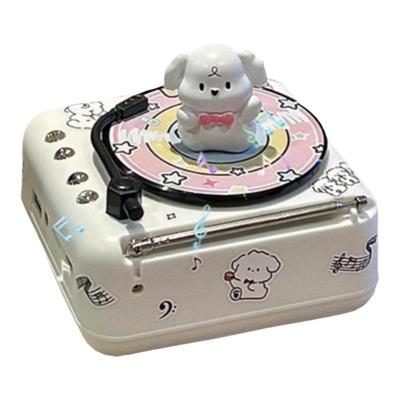 线条小狗蓝牙小音响音箱生日礼物