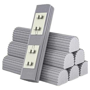 新款通用对折式海绵头拖把头替换头挤水拖头吸水海棉头胶棉头墩布