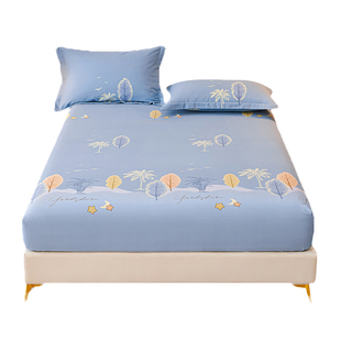 纯棉加厚磨毛床笠纯棉单件全棉1.5m床套罩席梦思榻榻米保护套定制