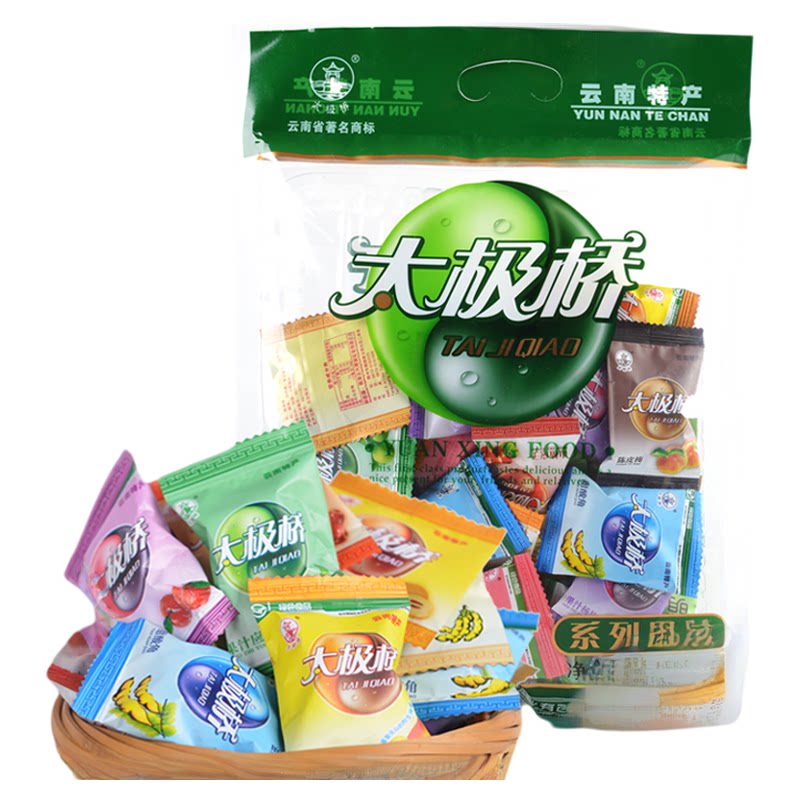 云南特产太极桥果脯混装果脯
