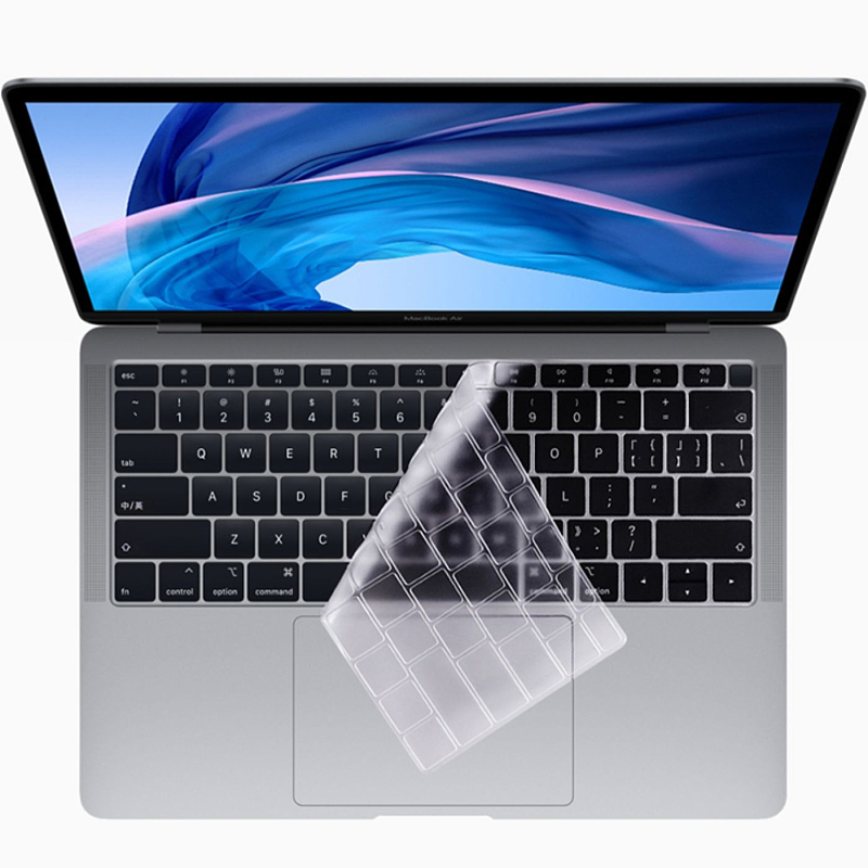 适用苹果笔记本键盘膜macbookpro13air15寸touchbar16配件TPU硅胶