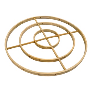 十字有孔风铃框架降纱灯竹圈骨架支架幼儿园diy手工材料配件床铃