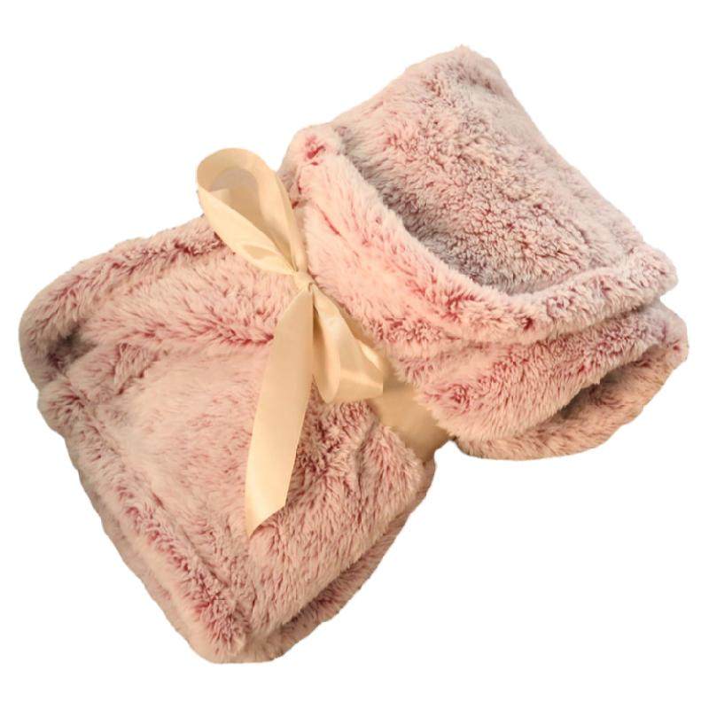 出口加厚加密珊瑚绒宿舍披肩毯小毛毯冬季加厚宠物猫咪盖腿小毯子