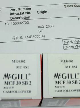 MCGILL MCF-30-SB-2 雷勃全新轴承 Swis