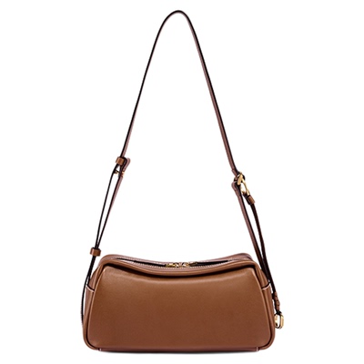 DISSONA迪桑娜吐司包 25新品波士顿女包真皮单肩斜挎包迷你小包包