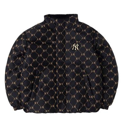 【自营】MLB羽绒服男女外套新款运动服老花保暖棉羽夹克3ADJM1046