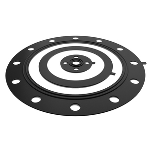 纯三元乙丙橡胶法兰密封垫片橡胶板EPDM耐酸碱UPVC平垫圈加工定制