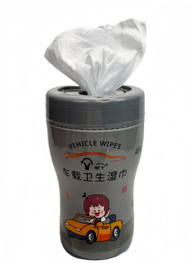 妮丫车载水杯架存放湿巾