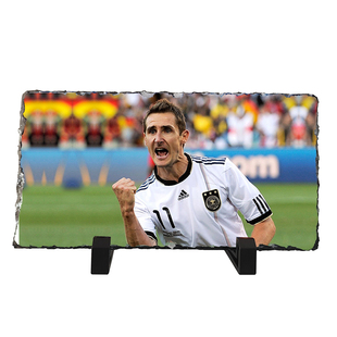 足球明星周边经典内德维德纪念品亨利托蒂梅西周边岩石创意摆件