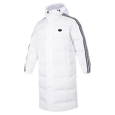 阿迪达斯舒适保暖运动休闲羽绒服