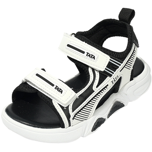 TATA他她童鞋男女童运动凉鞋夏季轻便透气宝宝鞋时尚百搭露趾鞋子